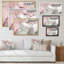 Art mural sur toile luxueux rose gris marbré II-948231258-948231213-1006487609
