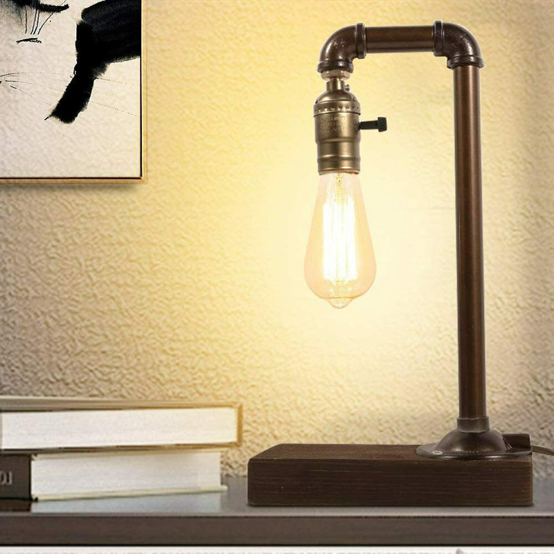 Ellerie Wood Table Lamp