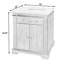Freestanding Standard Single Vanity Bathroom Vanity With Marble Top-1281410991