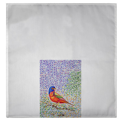 Serviette d'invité peinte