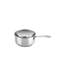 Gourmet Sauce Pan with Lid 6.3" - 6 Pieces - Stainless Steel