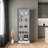 Multistorage Pantry Cabinet With Five Storage Shelves And Two Doors, Kitchen Storage And Organization Solution