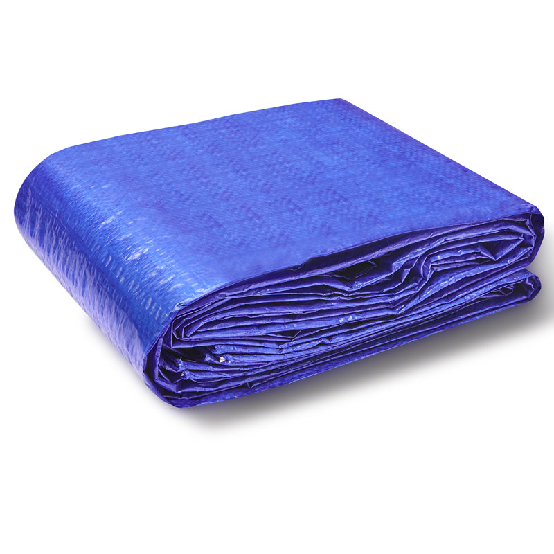 Bâche bleue avec épaisseur de tente 5 mil, Bleu