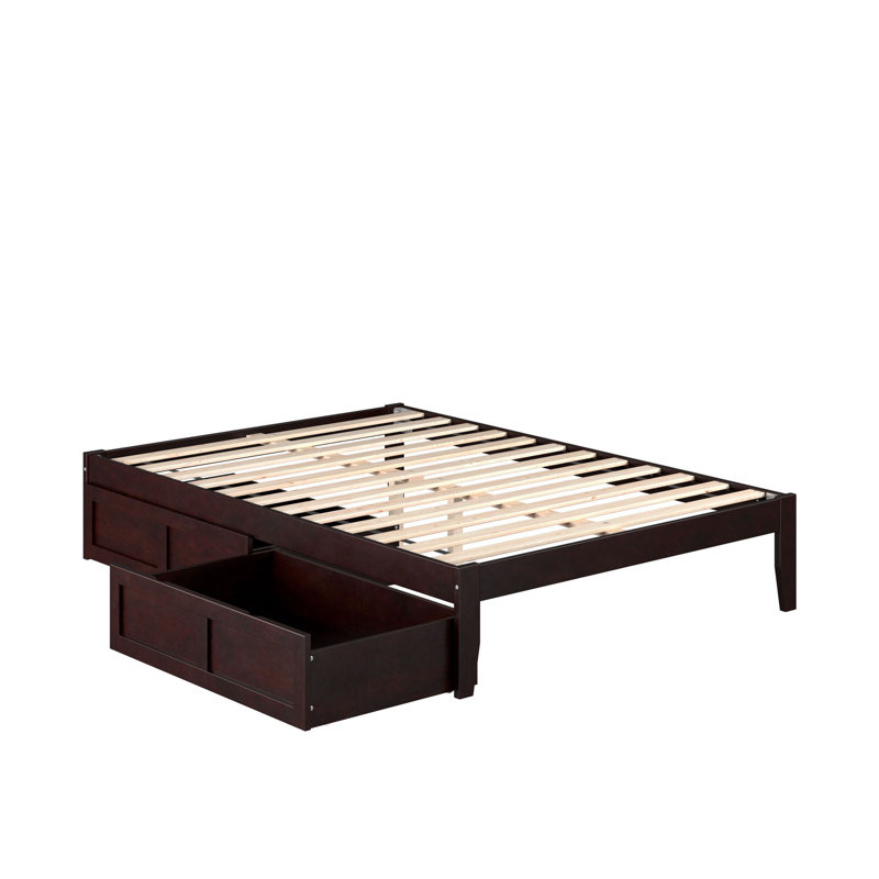 Aayanna Panel Storage Bed, Espresso, Full