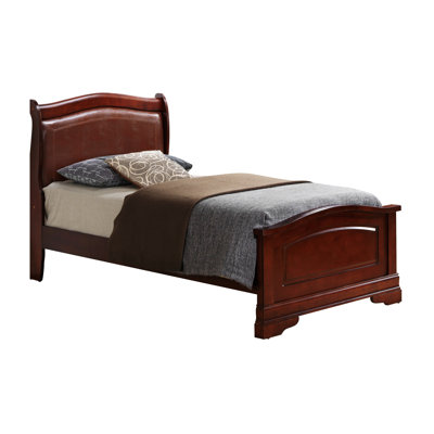 Gullette Sleigh and Open-Frame Bed