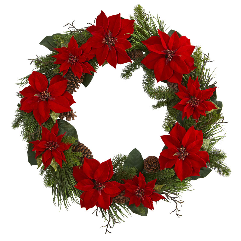 Faux Plastic 36'' Wreath