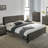 Mandy Weathered Grey Finish Panel Bed-22483330
