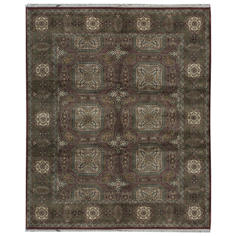 Avalon Wool Geometric Area Rug, Rectangle 7'9" x 9'9"