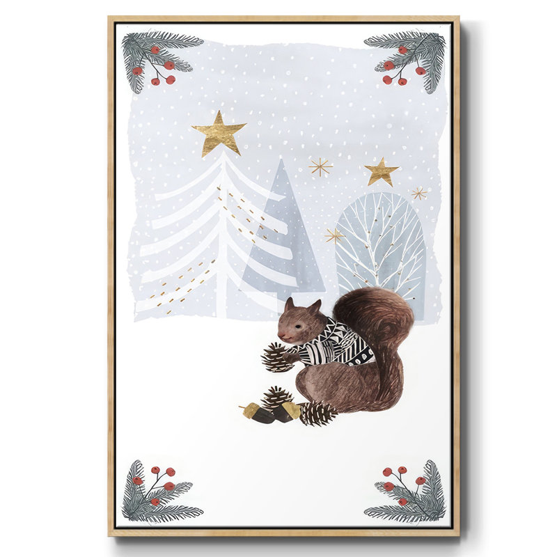 Cozy Christmas Collection B, H 41 po x l 27 po x P 1,5 po, Naturel