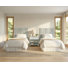 Chippendale Twin Headboard And Nightstand Set - Light Blue