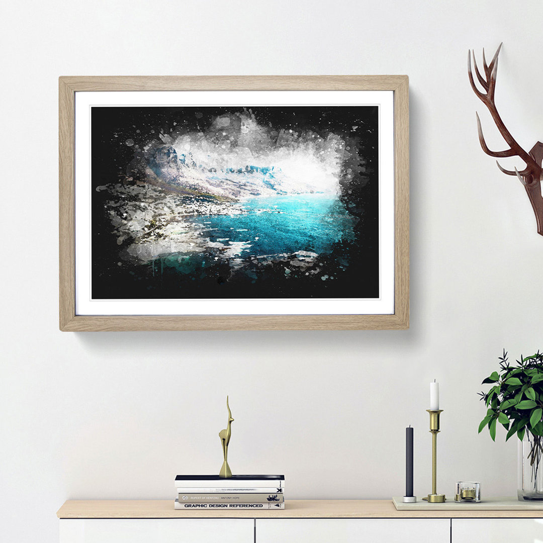 Cape Town in South Africa - Framed Print