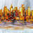 buildings - 32"x32" art on canvas