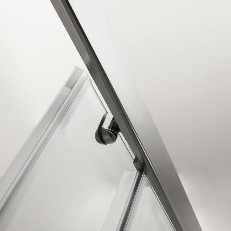 Paroi de douche coulissante simple l 48 po x H 72 po, 1/4 po (6 mm)