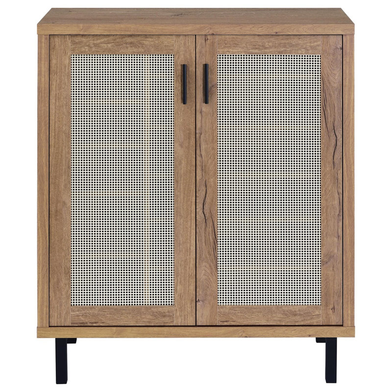 Stagg Natural Oak 2-Door Shoe Storage Cabinet