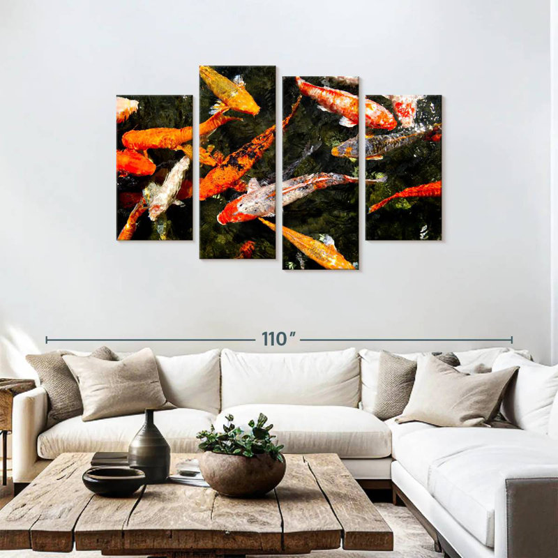 Étang à poissons Brampt Lucky Koi, H 48 po x l 75 po