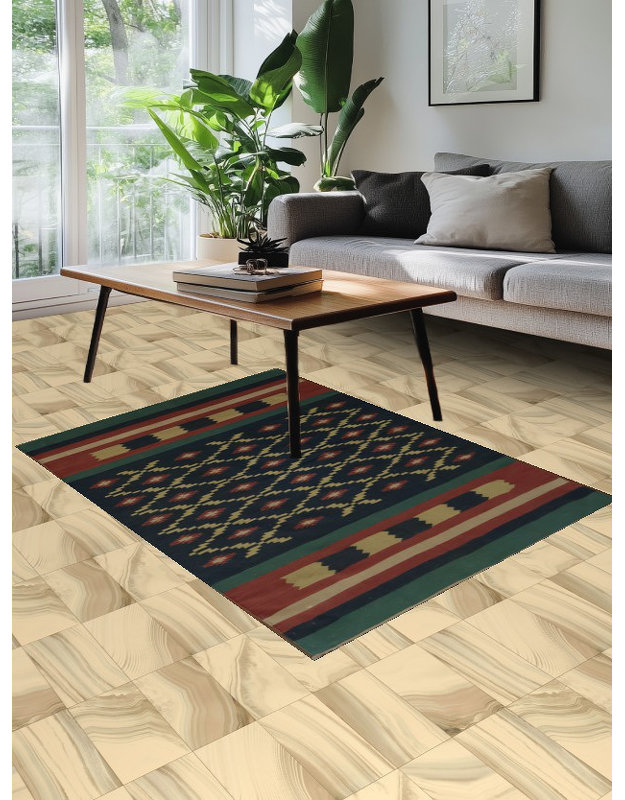 Kilim Turkish Rug 4x6