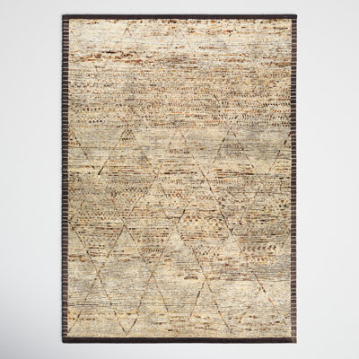 Ellen Hand-Knotted Geometric Rug