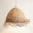 Selene Seagrass Pendant Light - 14" Natural Dome 1-Light Handwoven Light Fixture For Kitchen Island, Dining Room or Covered Patio in Boho, Country, Farmhouse Style-1318452705-1132452421