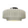 Ceramic LED Semi Flush Mount