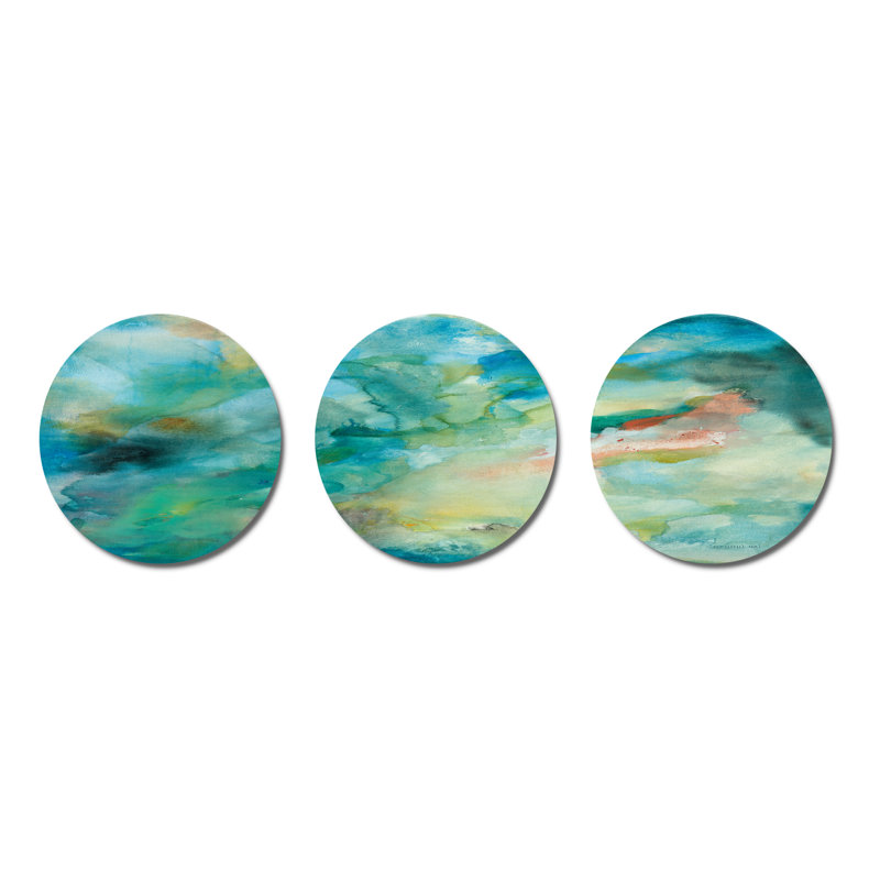 Modern Abstract Wall Decor on Metal