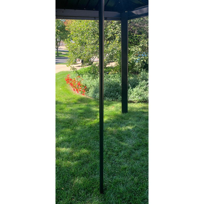 OUTDOOR CAUSAL Brown Metal Hardware for Gazebo
