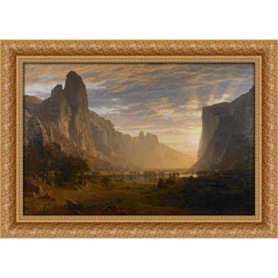 Looking Down Yosemite Valley, California (1865)