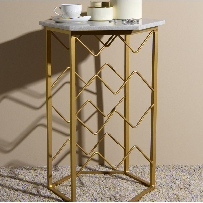 Table de bout en marbre