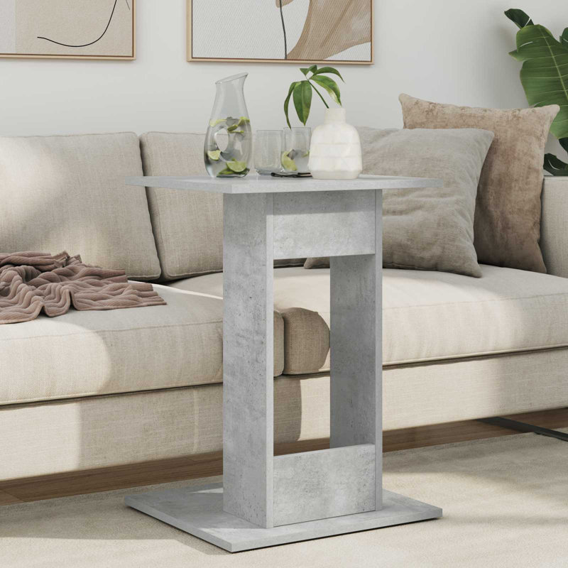 End Table, Concrete Grey