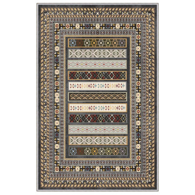 Luxurious Woven Area Rug, 100% Polyester, 23.6 x 39.4 inches | 650 g/m², 0.3 in Pile Height | Antibacterial, Non-Slip PVC Dot Underside, Machine Washable | 3D Digital Printing, Perfect for Living Room & Bedroom Decor