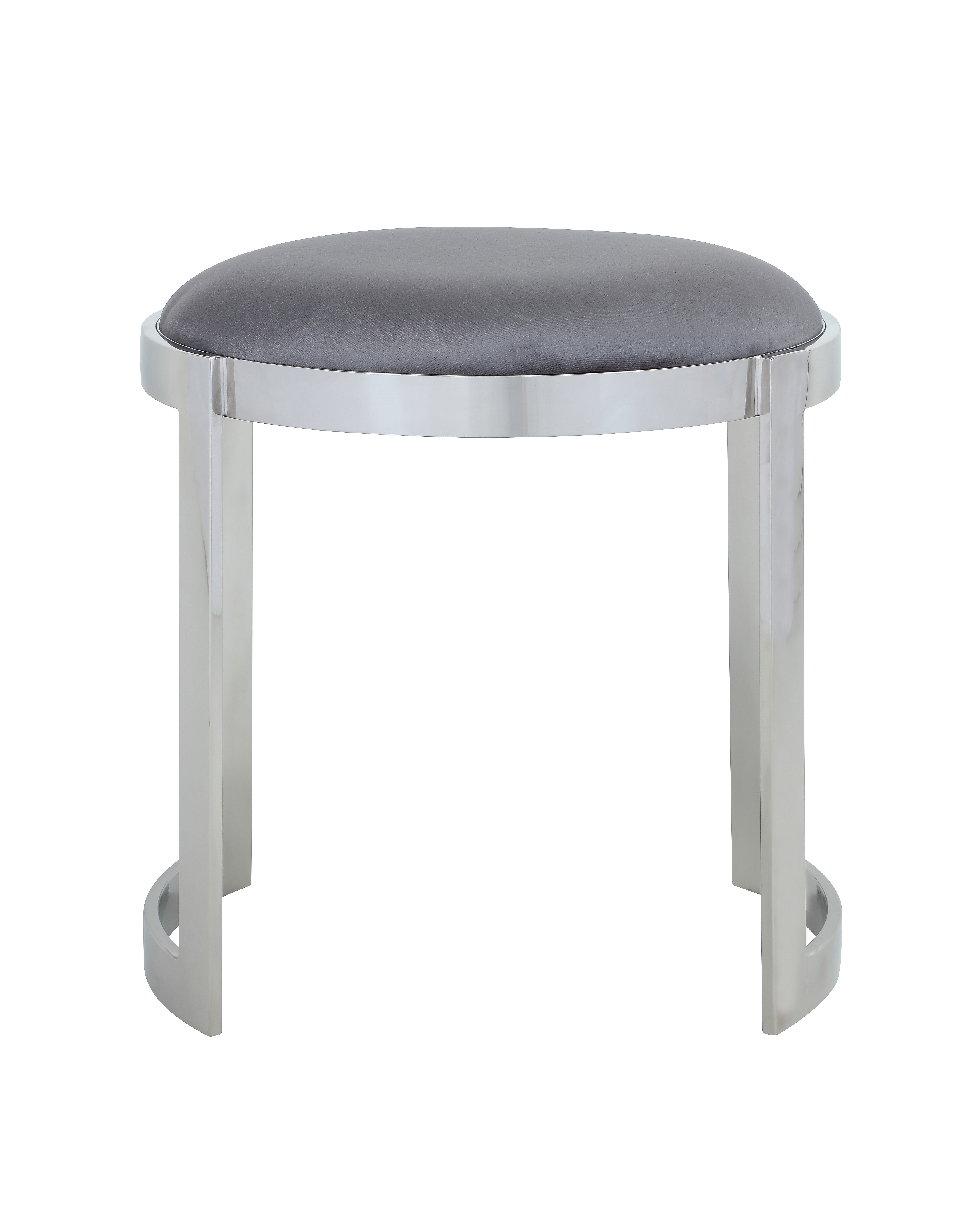 Stainless steel round online stool