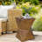 Lamberton Concrete Block End Table