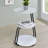 3-Tier Round Accent Side Table