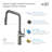KIBI Macon Pull Down Kitchen Faucet-41659823-48024393