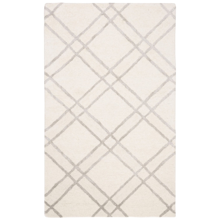 Milroy Hand Tufted Wool Geometric Rug