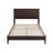 Amandah Low Profile Solid Wood Panel Bed-1063239665-1063239669