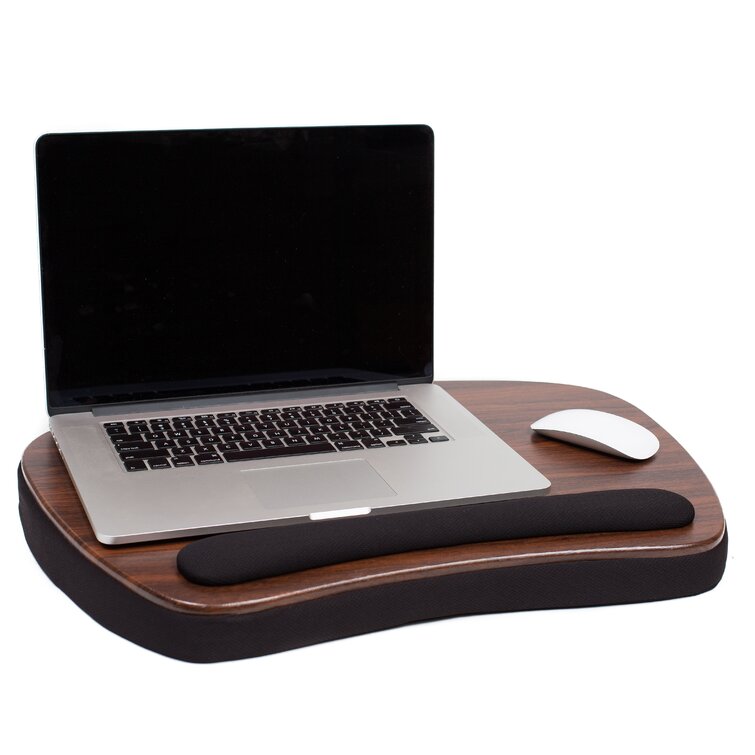 Sofia + Sam Brown Oversized Memory Foam Lap Desk for Laptops - Size Large