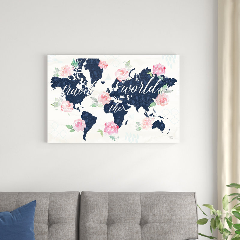 " Moroccan Bouquet I ", 36" H x 24" W x 1.25" D