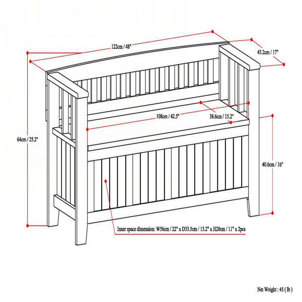 Dimensions du produit