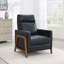 Fauteuil inclinable en cuir Johnny-1172333009