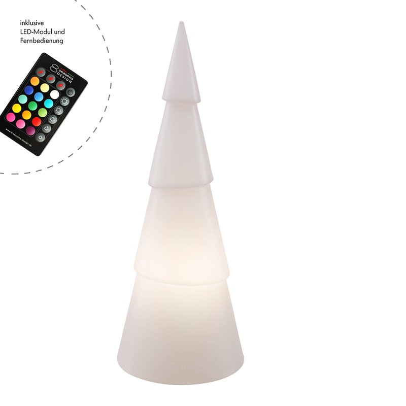Outdoor floor lamp Aulani, 75cm H x 39cm W x 39cm D