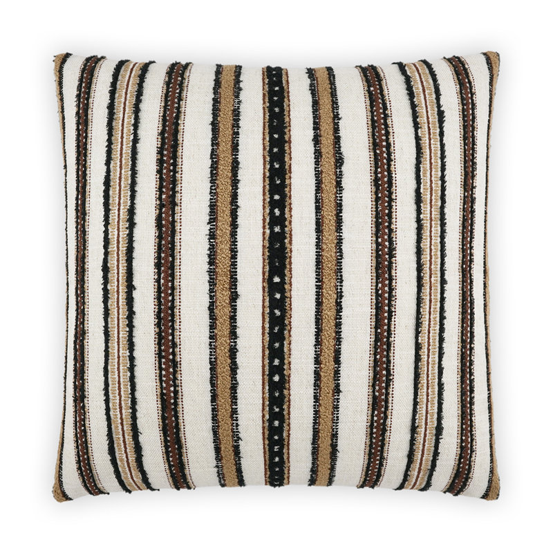 Zoie Pillow Cover & Insert, Umber, Square 24"