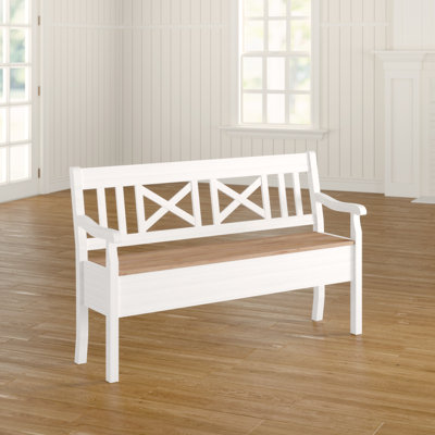 Polebridge Solid Wood Storage Bench