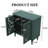 31.5"W 2-Door Cabinet With Roman column legs-727704430