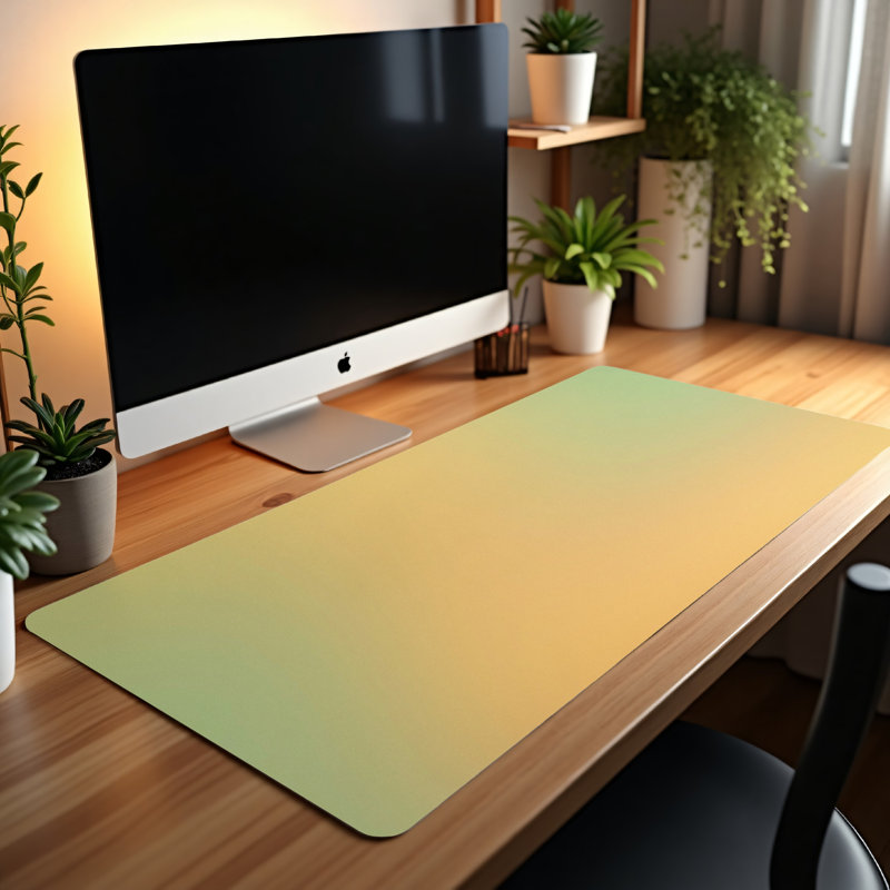 Polyester Desk Pad, 23.6x13.8