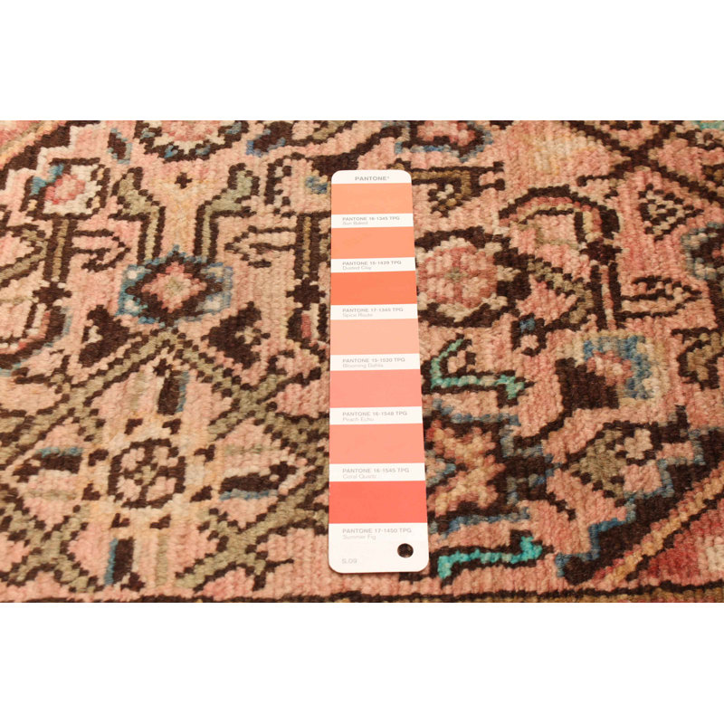 Tapis unique en cuivre noué à la main 4 pi 8 po x 6 pi 7 po Andelz