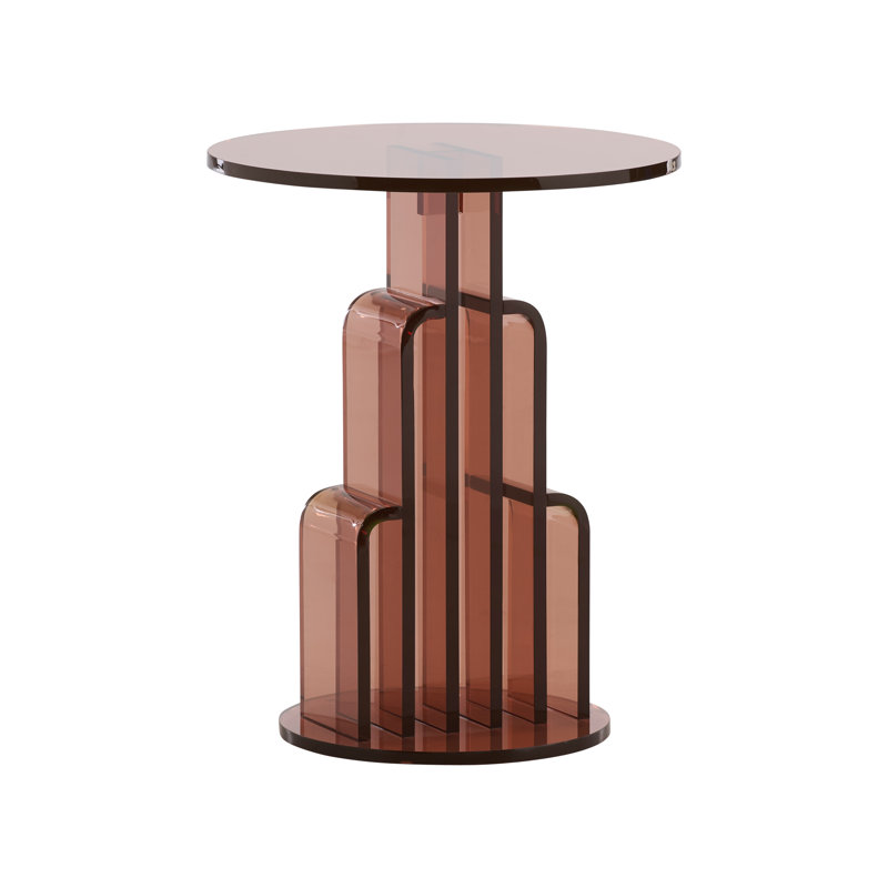 Aubrielle Side Table, Hazel Brown