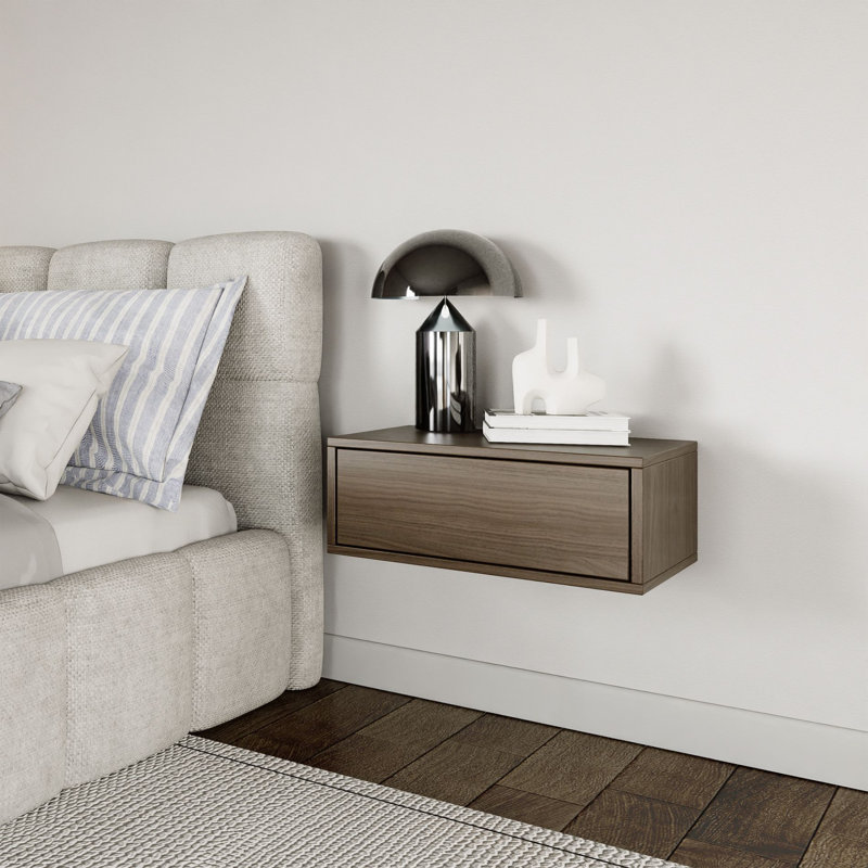 50cm W Manufactured Wood Bedside Table