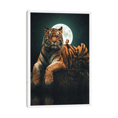 Tiger Squirrel by Zenja Gammer - Print on Canvas