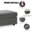 Armstid Upholstered Ottoman-113006015