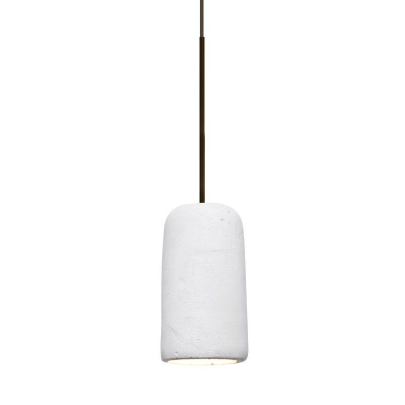 Glide 1 - Light Single Pendant, Bronze, Tan